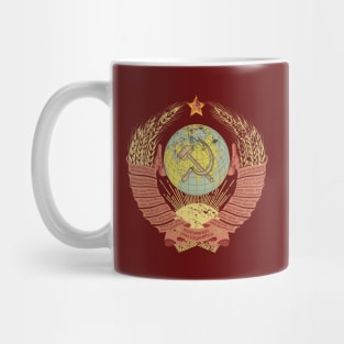 USSR Retro Coat of Arms Mug